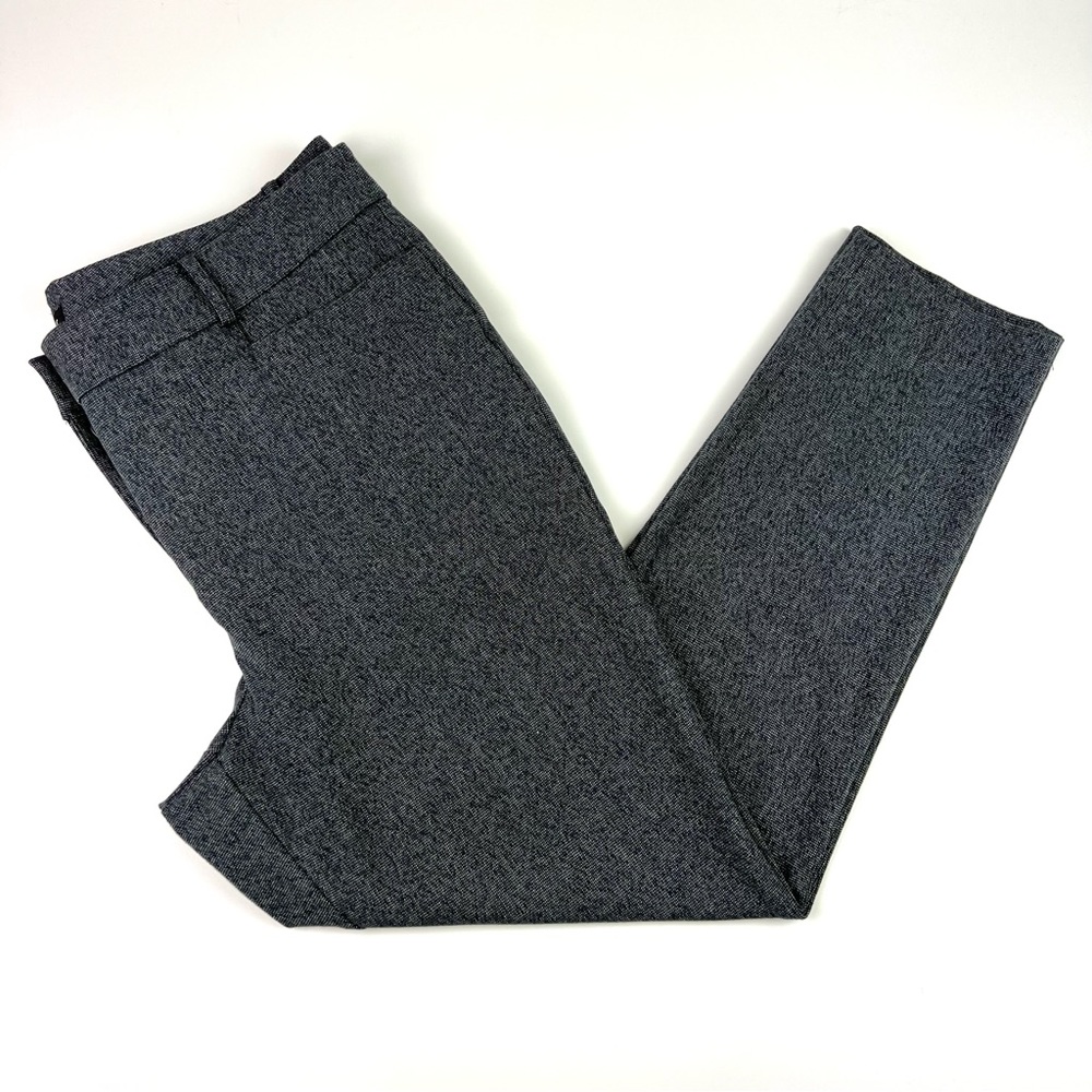 LOFT Skinny Dress Pants Womens Size 14 Gray Charcoal